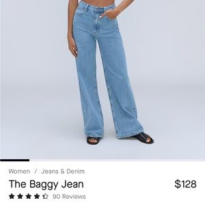 Everlane baggy jeans